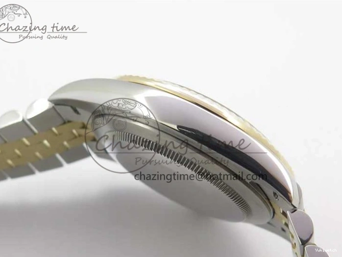 Best Bracelet Dial WWF Stick 126333 Edition 41 Makers YG Jubilee DateJust Wrapped Gold Wrapped SS SS A2836 on YG 0410